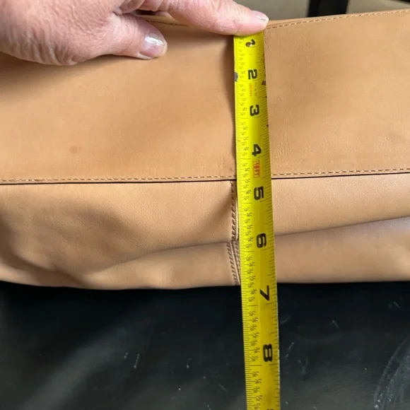 Coach Tan Leather Shoulder Bag - Picture 2 of 5